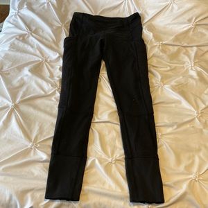 black ivivva pants with pockets size 14